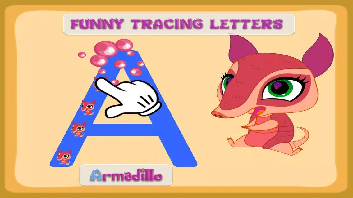 Tangkapan layar Alphabet Abc's game for kids Tracing, Coloring
