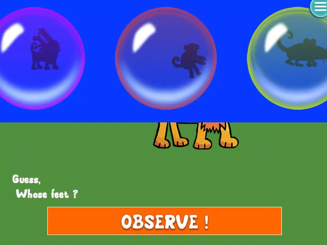 Whose Game for kids-Guess pets names,body parts. iPad  Screenshots