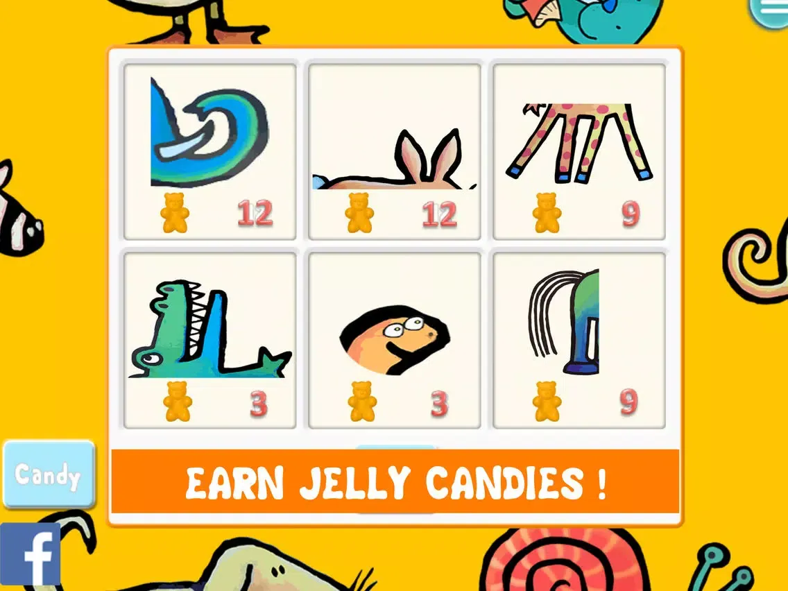 Whose Game for kids-Guess pets names,body parts. iPad  Screenshots