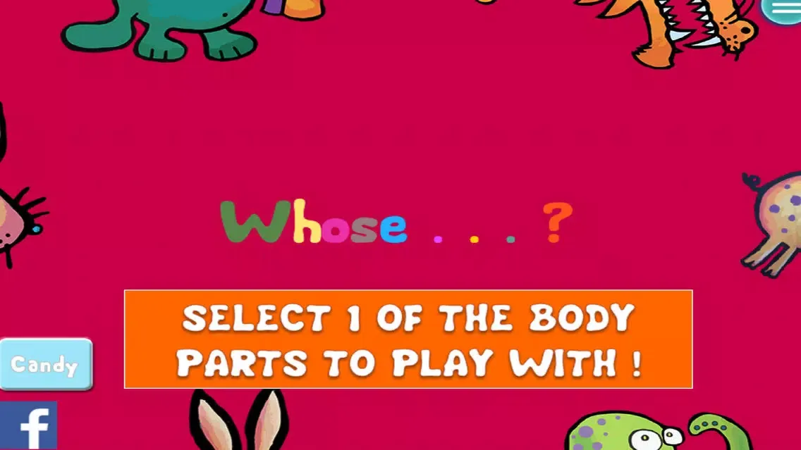 Whose Game for kids-Guess pets names,body parts. Screenshots