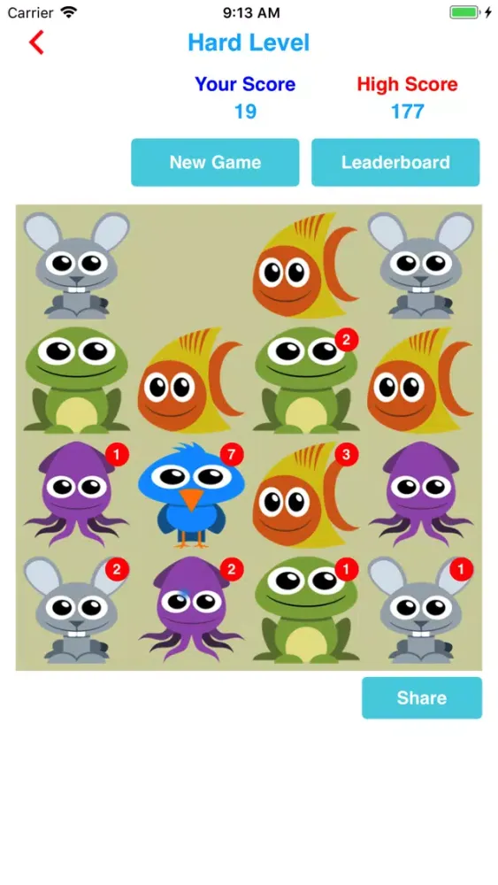 Ảnh chụp màn hình của Animal Puzzles - Game for Kids