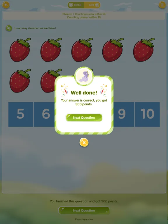 Скриншоты First Grade Math Learning iPad 