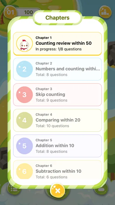 Скриншоты First Grade Math Learning