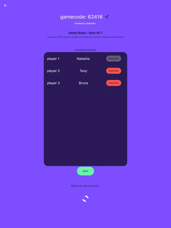 Captures d'écran de BINGO - A Simple Board Game iPad 
