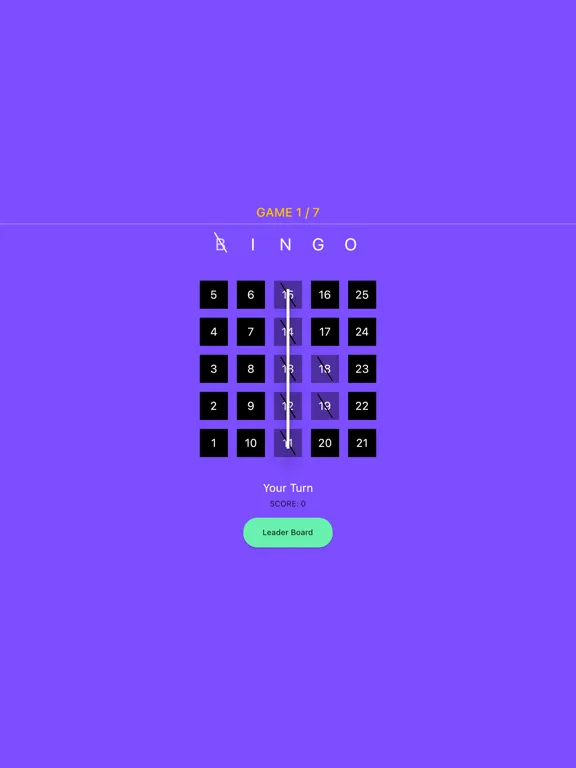 Captures d'écran de BINGO - A Simple Board Game iPad 