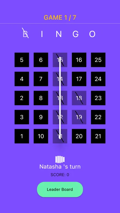 Captures d'écran de BINGO - A Simple Board Game