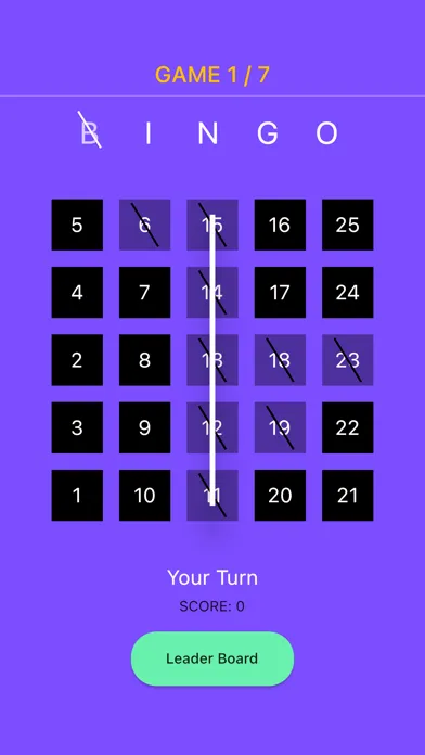 Captures d'écran de BINGO - A Simple Board Game