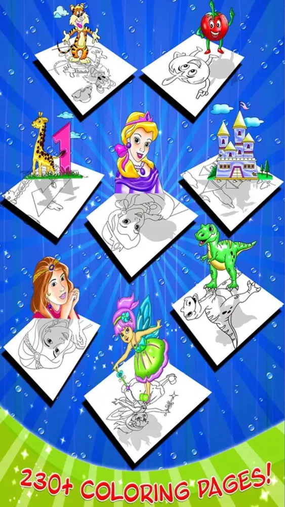 Color Drops - Children’s Animated Draw & Paint Game HD! स्क्रीनशॉट