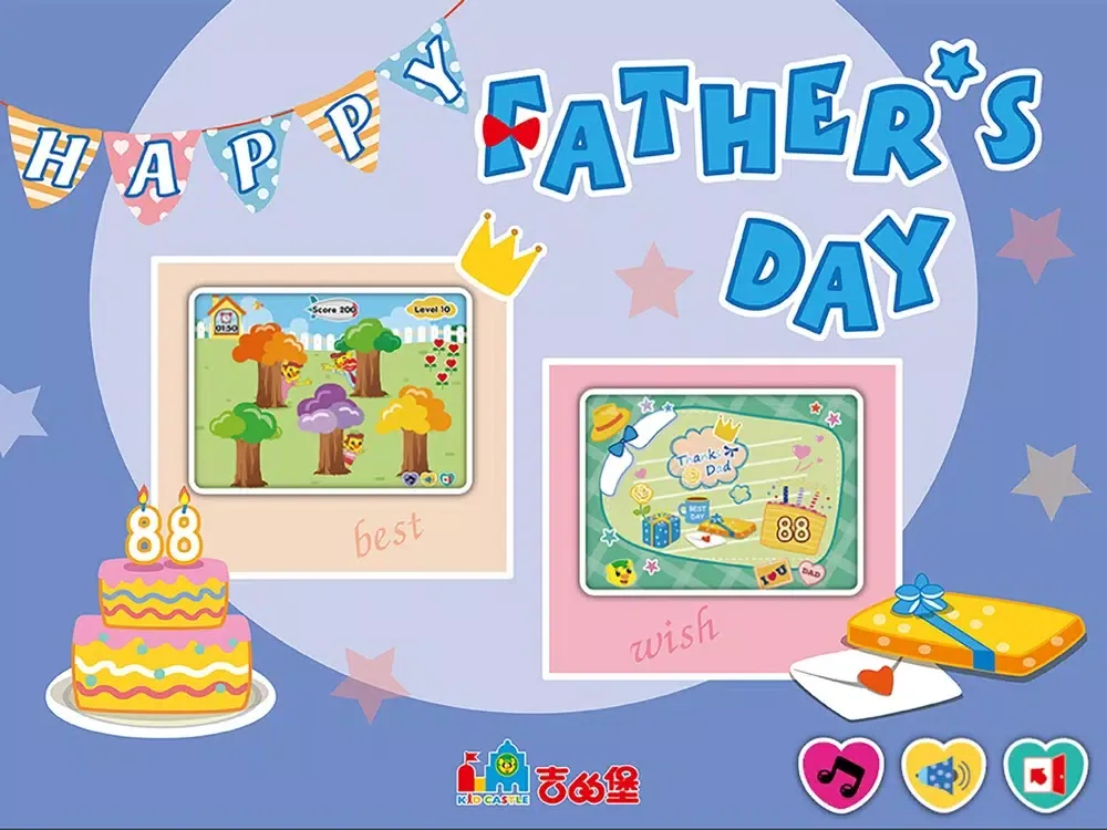 Happy Father's Day iPad  스크린샷
