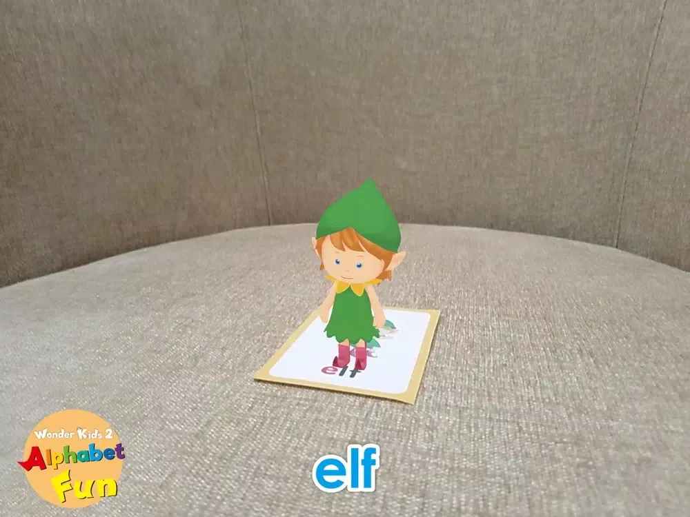 WK2-Alphabet Fun AR iPad  스크린샷