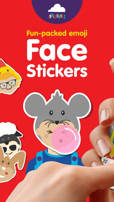 Ibbleobble Face Stickers स्क्रीनशॉट