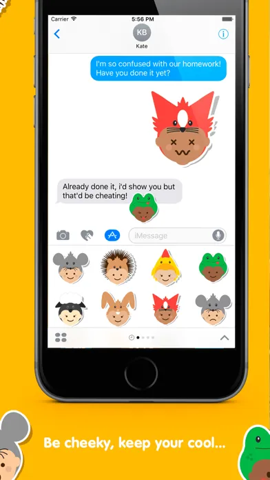 Ibbleobble Face Stickers स्क्रीनशॉट