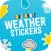 Ibbleobble Weather Stickers for iMessage