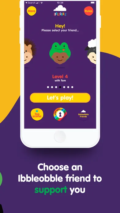 Screenshot di Multiplication with Ibbleobble