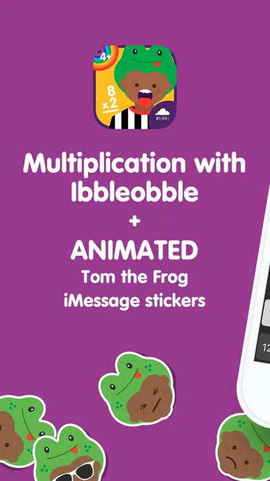Screenshot di Multiplication with Ibbleobble