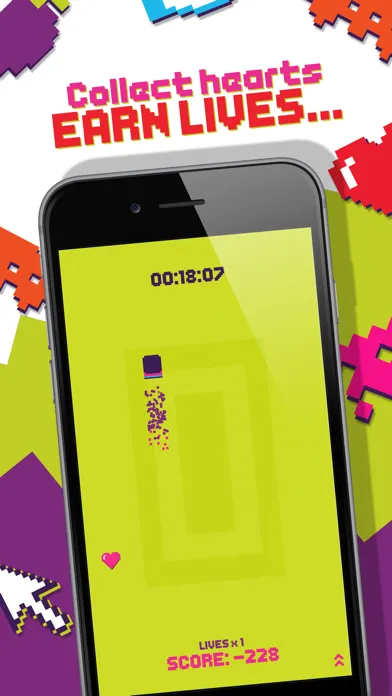 Pixel Dash - Test Your Reaction Speed Game應用截圖