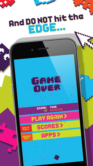 Pixel Dash - Test Your Reaction Speed Game スクリーンショット