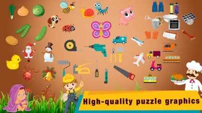 Shapes and Jigsaw Puzzle Screenshots