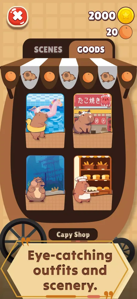 Capybara's Blind Bags应用截图