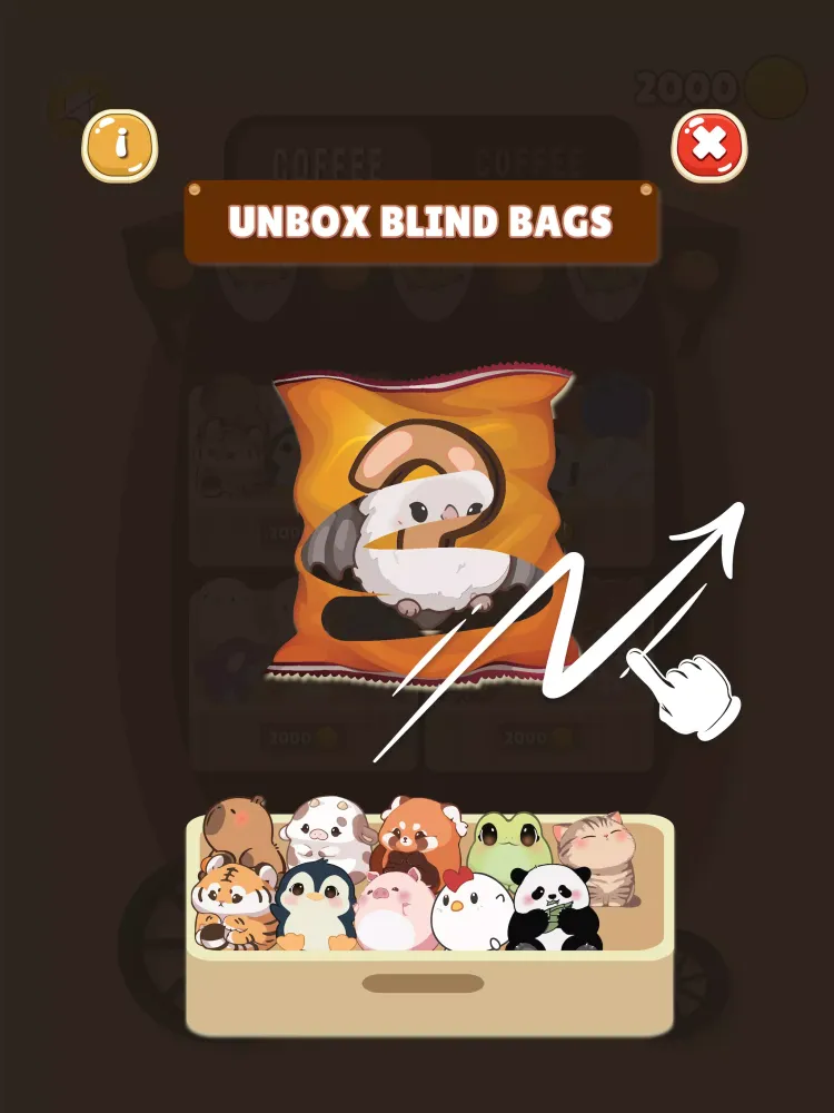 Capybara's Blind Bags应用截图