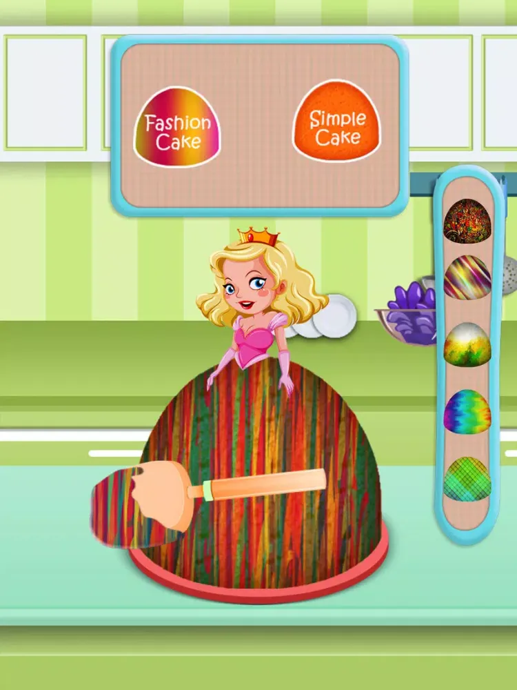 Captures d'écran de Fashionable Doll Cake Maker 2017 iPad 