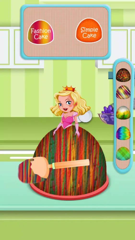 Captures d'écran de Fashionable Doll Cake Maker 2017