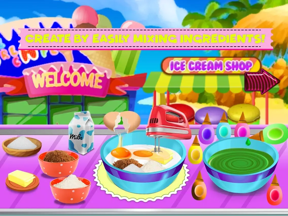 Ice Cream Sandwich Making iPad  سکرین شاٹس