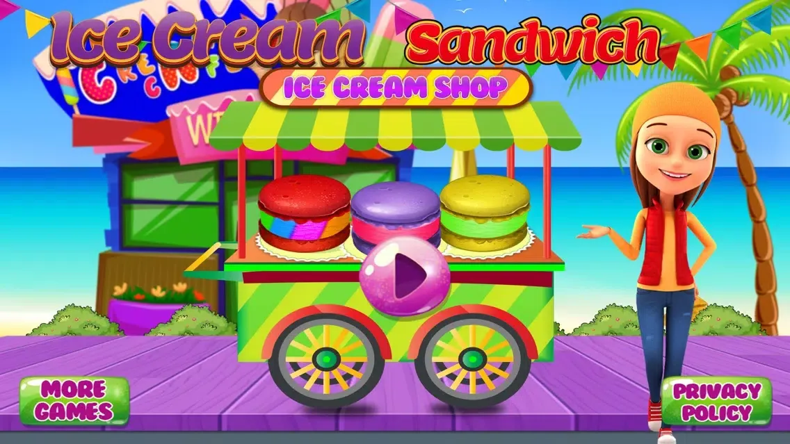 Ice Cream Sandwich Making سکرین شاٹس