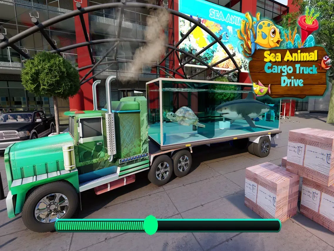 Скриншоты Sea Animal Cargo Truck Driving iPad 
