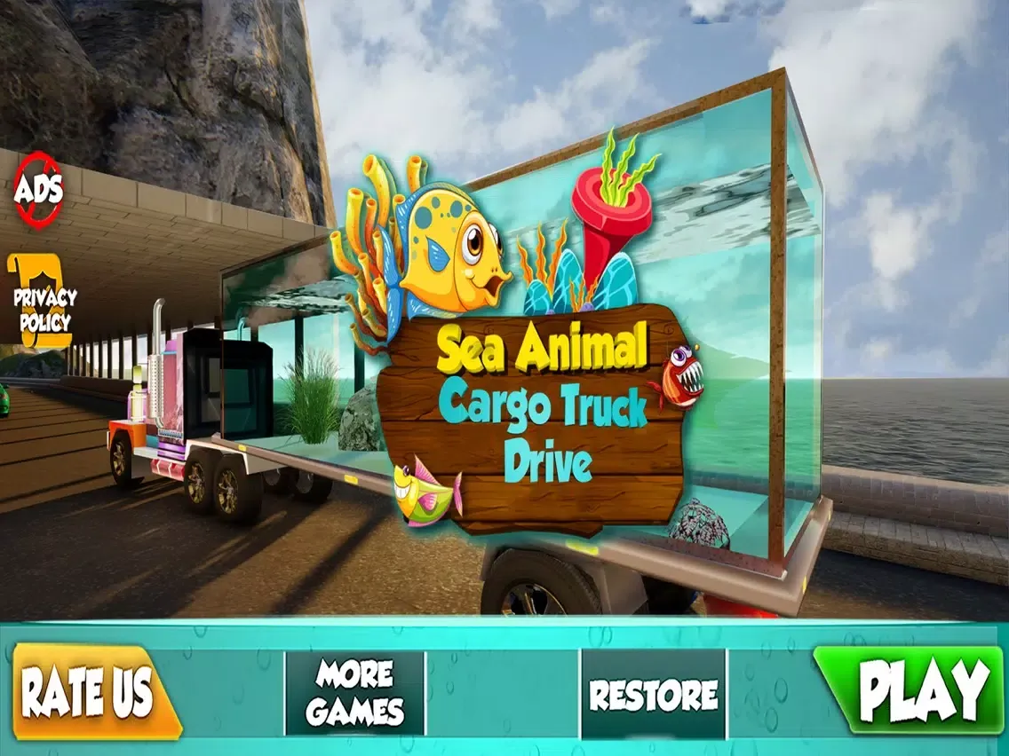 Скриншоты Sea Animal Cargo Truck Driving iPad 