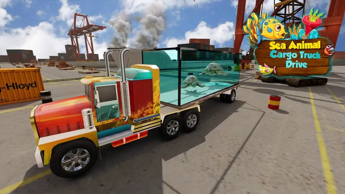 Скриншоты Sea Animal Cargo Truck Driving