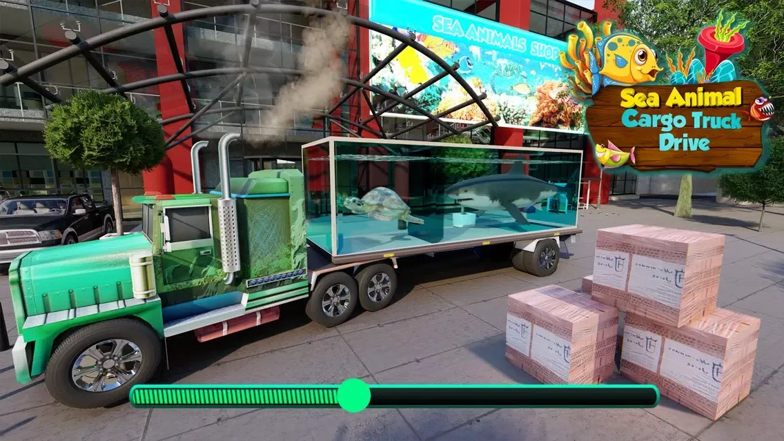 Скриншоты Sea Animal Cargo Truck Driving