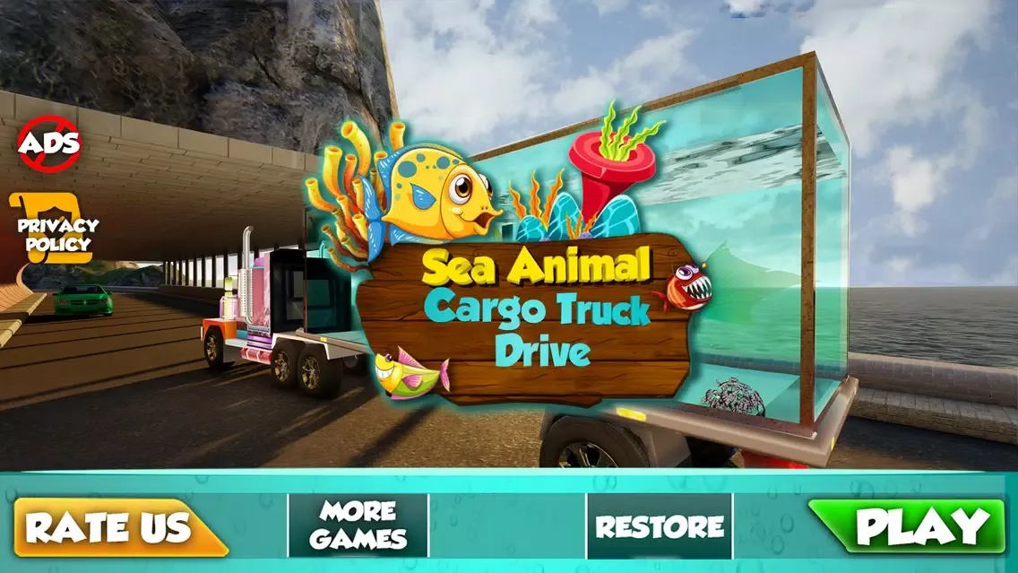 Скриншоты Sea Animal Cargo Truck Driving