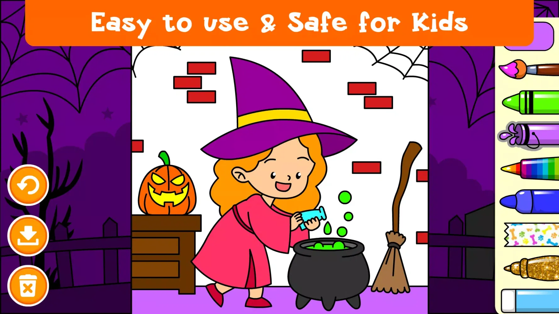 Halloween Coloring Games Screenshots