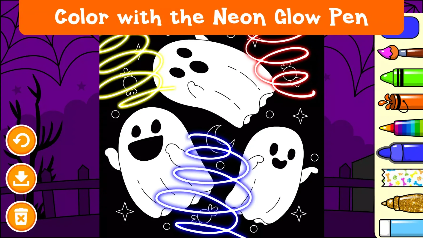 Halloween Coloring Games Screenshots