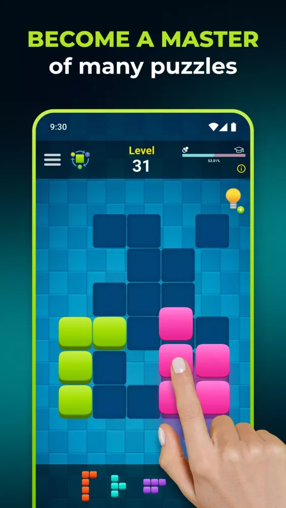 Capturas de pantalla de Tangram Puzzle Game 3 in 1
