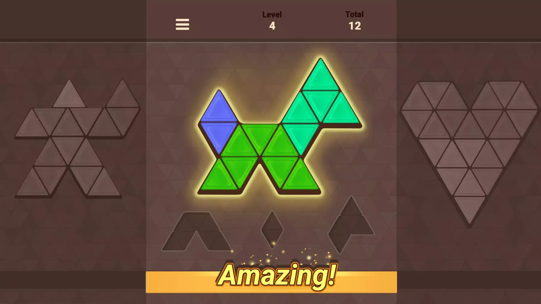 Triangle Tangram Screenshots