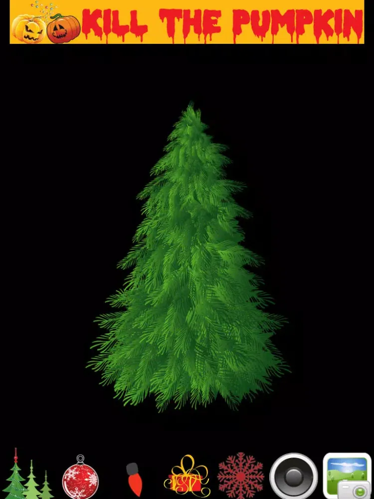 Zrzuty ekranu Christmas tree decoration iPad 