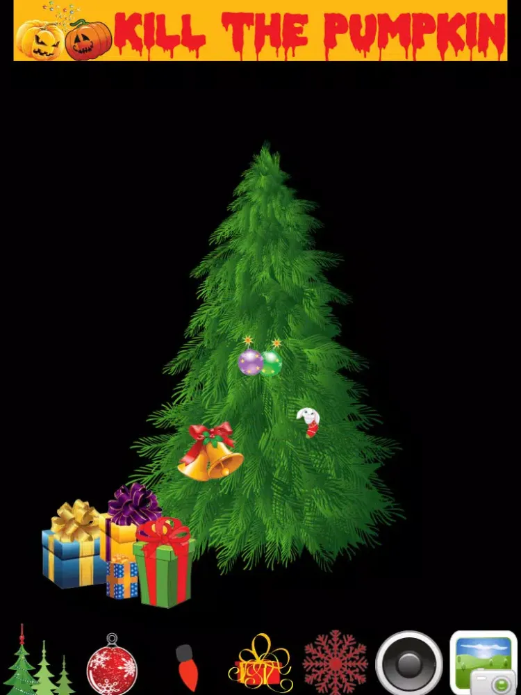 Zrzuty ekranu Christmas tree decoration iPad 