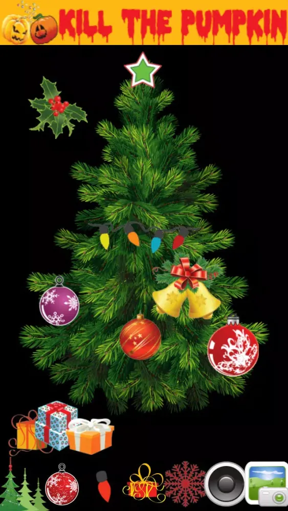 Zrzuty ekranu Christmas tree decoration