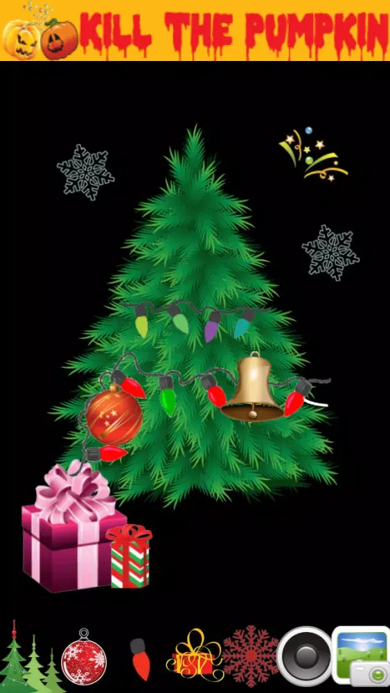 Zrzuty ekranu Christmas tree decoration