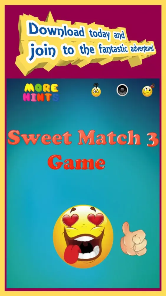 Captures d'écran de Sweet Match 3 Puzzle Game