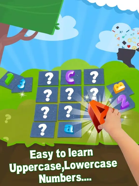 ABC 123 Memory Games - Flash Card Game iPad 應用截圖