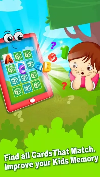 ABC 123 Memory Games - Flash Card Game應用截圖