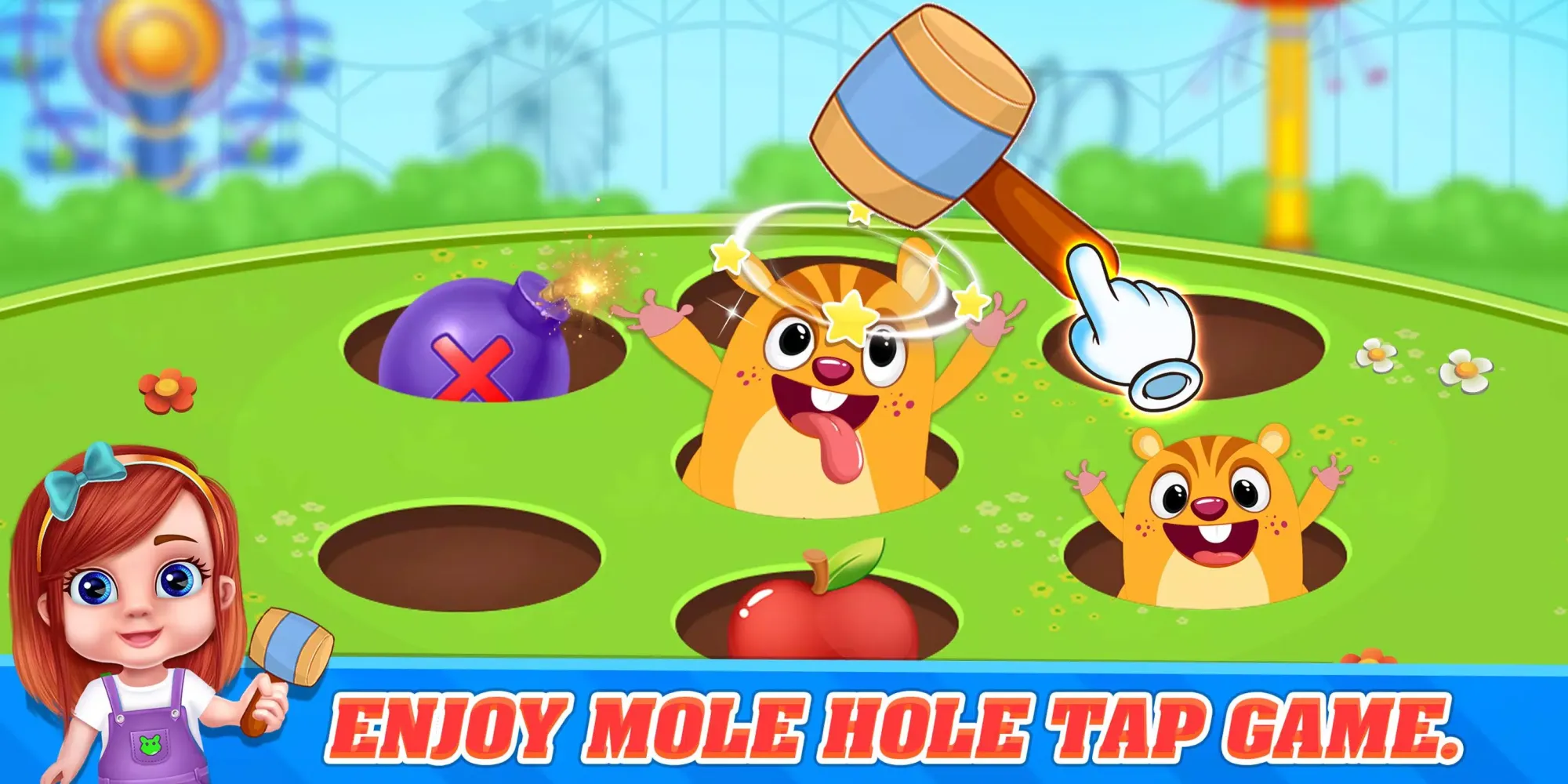 Adventure Amusement Park Game Screenshots