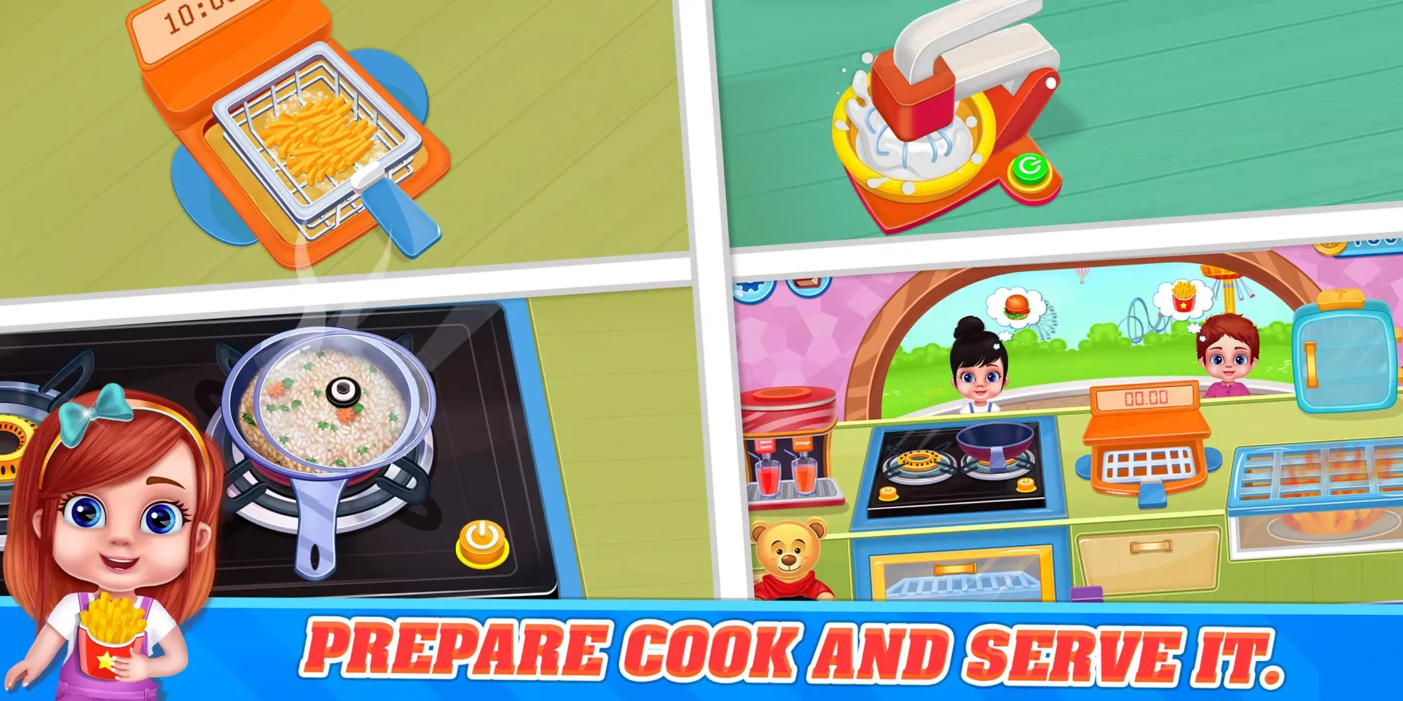 Adventure Amusement Park Game Screenshots