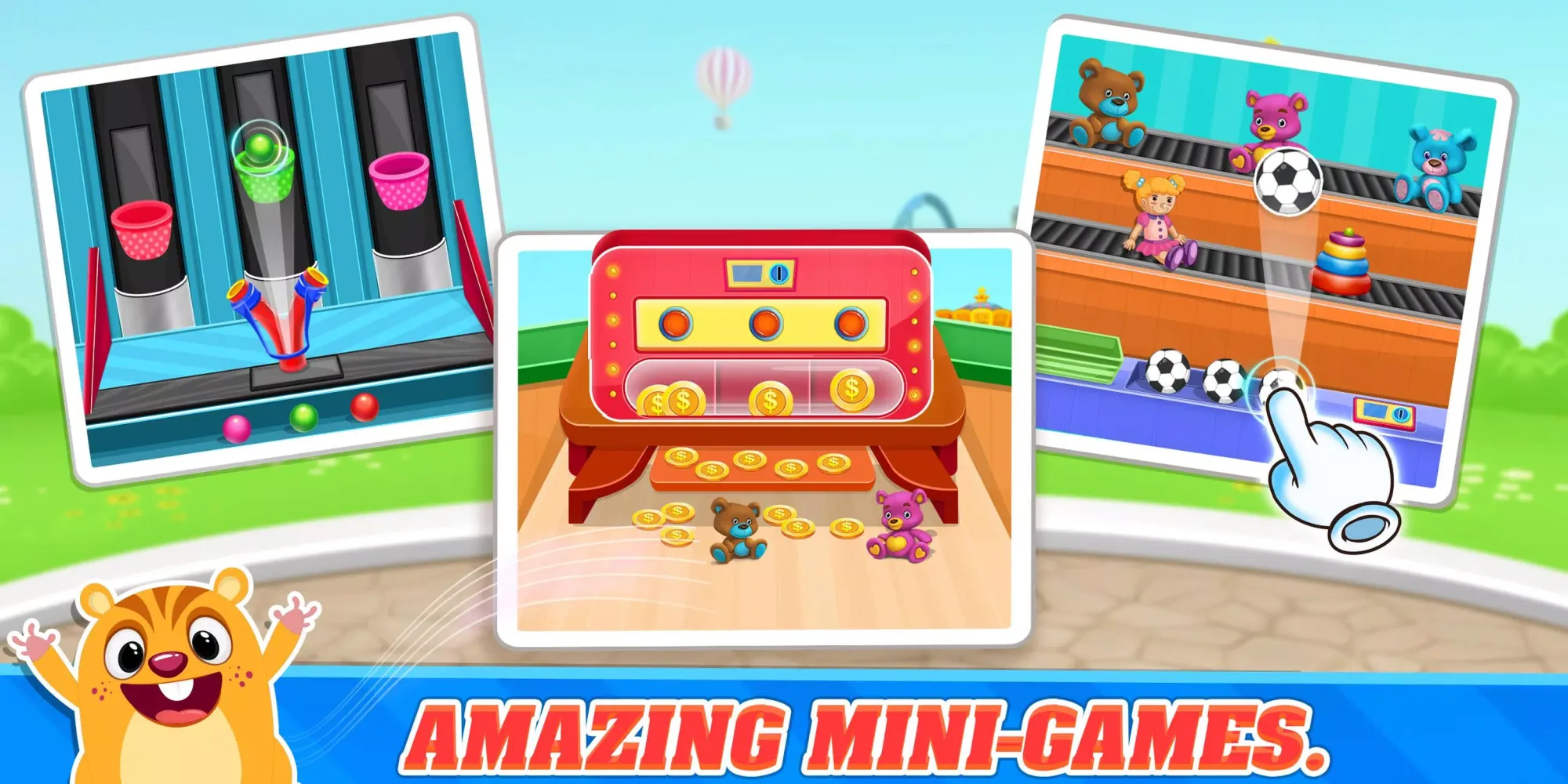 Adventure Amusement Park Game Screenshots