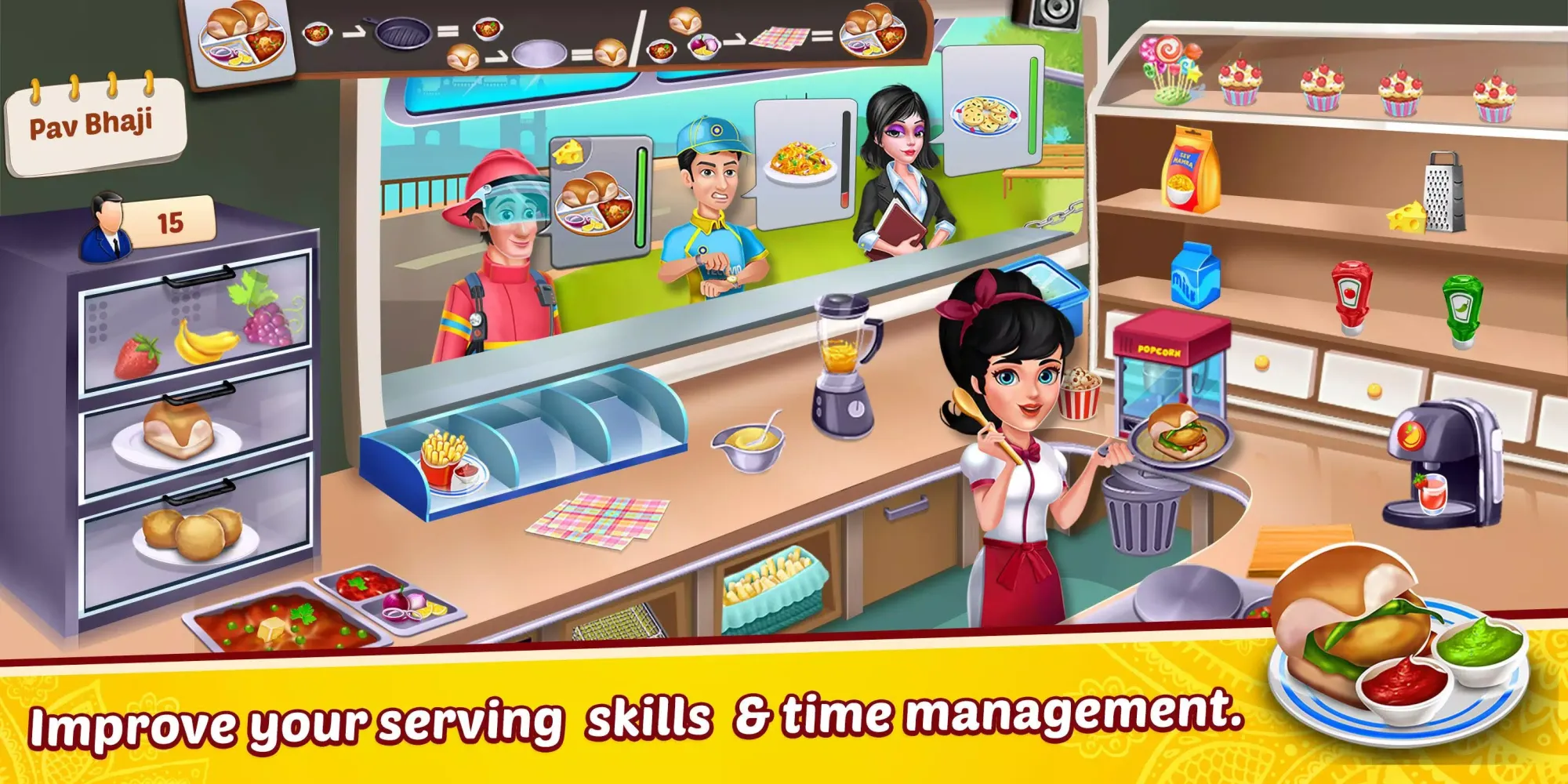تصاویر Food Truck - Chef Cooking Game