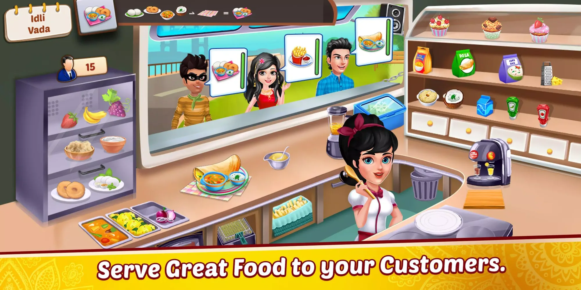 تصاویر Food Truck - Chef Cooking Game