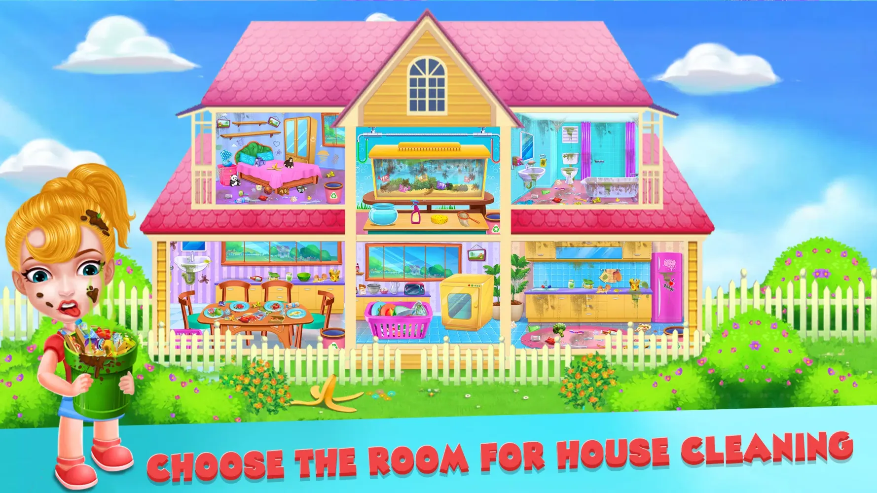 Tangkapan skrin Keep Your House Clean